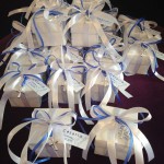 Hübsche gastgeschenke bonboniere tischdekoration zur Firmung Kommunion Konfirmation