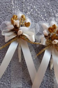 Goldene oder silberne Hochzeit Bomboniere, originelles Gastgeschenk zur Jubiläum