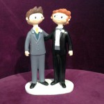 Hochzeit Tortendekoration Homopaaren, Homoehe Tortenfiguren