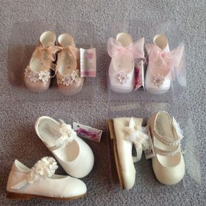 Schuhe für Mädchen zur Taufe