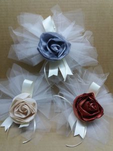 Edle handgemachte Gastgeschenke Tischdekoration zur Hochzeit