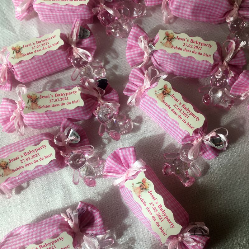 Gastgeschenke zur Babyshower, Babyparty, Geburt, Taufe