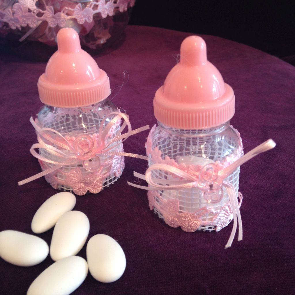 Babyflasche, Babyshower, Geburt Bonboniere