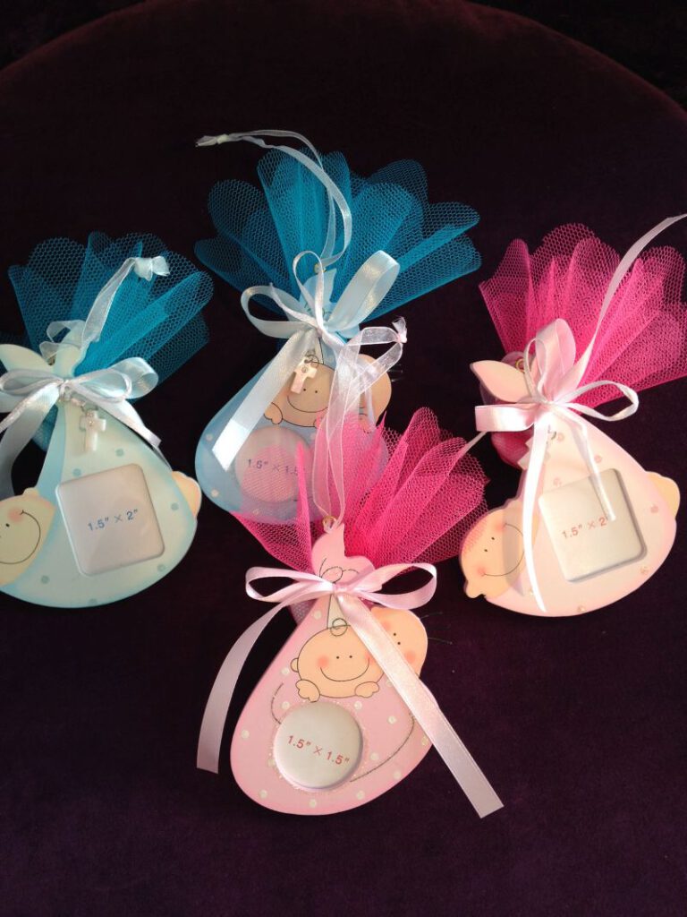 Moderne und hübsche Gastgeschenke zur Taufe!