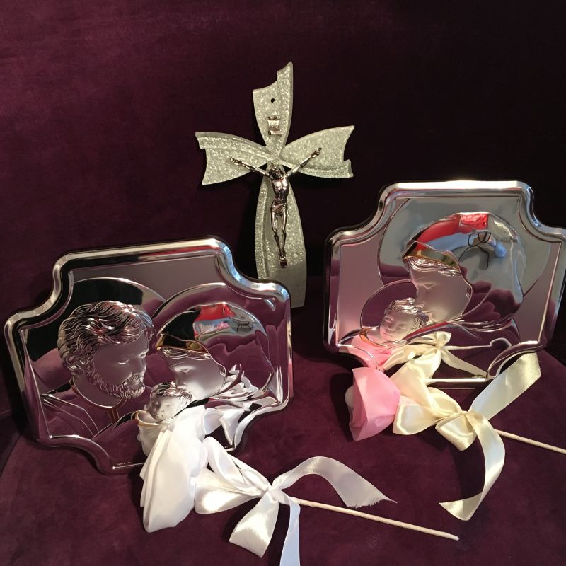 Italienische Paten Geschenke mit der Sacrada Famiglia