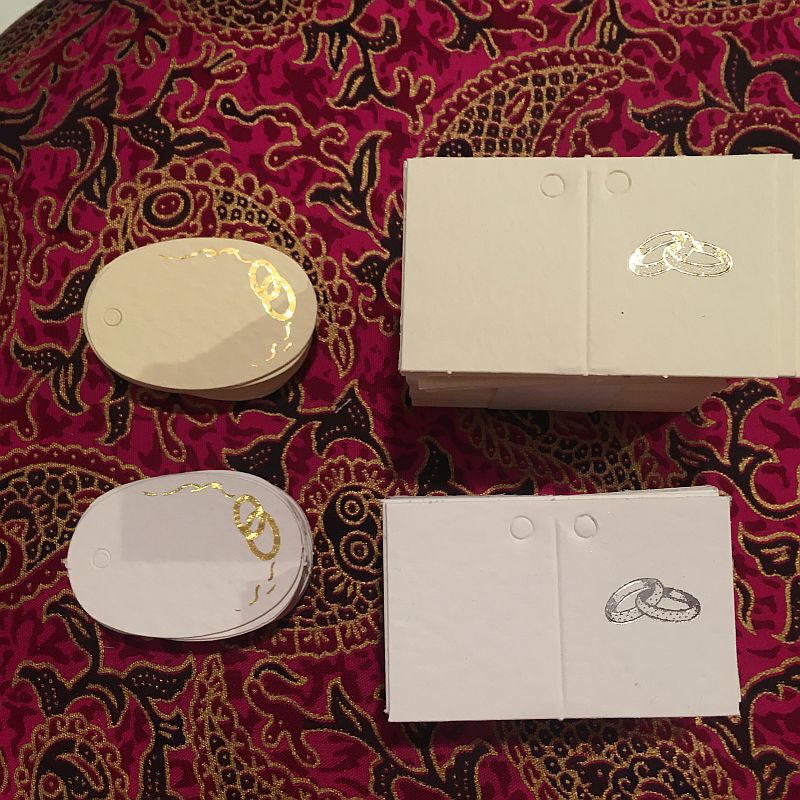Anhänger für die Gastgeschenke zur Hochzeit